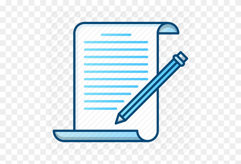 512x512 Document, Edit, Notepad, Office, Writing Icon - Notepad PNG