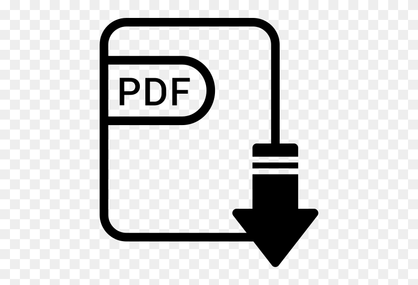 512x512 Document, Extension, File, Format, Pdf Icon - Pdf Icon PNG