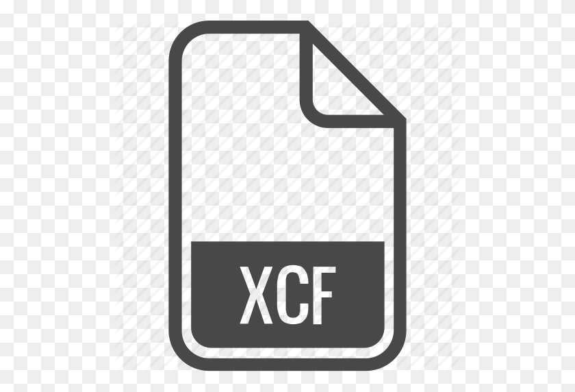 512x512 Document, File, Format, Type, Xcf Icon - Xcf To PNG