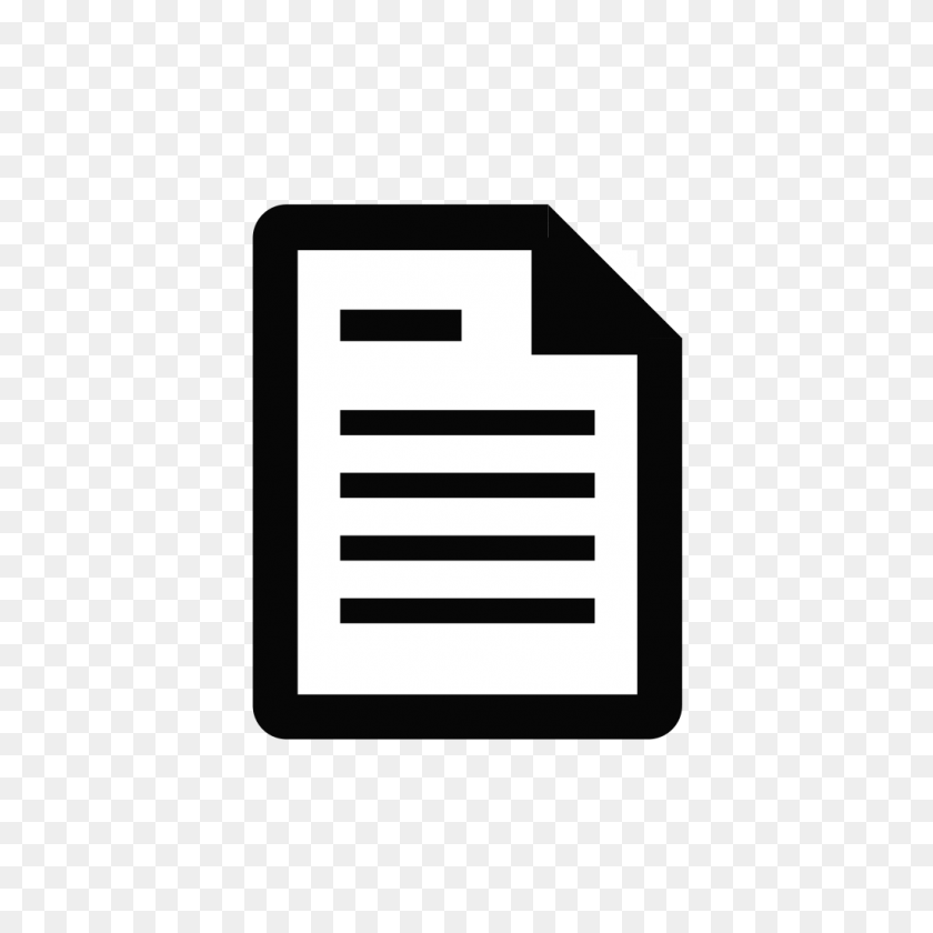 1024x1024 Document, File, Page, Paper Icon - Paper Icon PNG