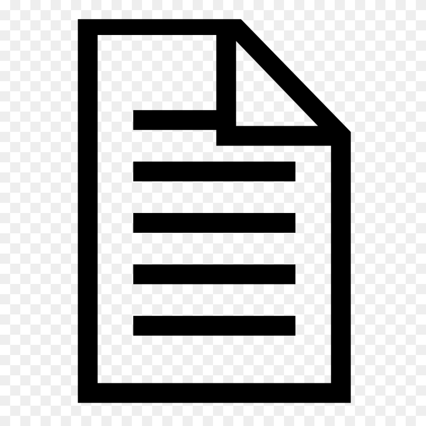 1200x1200 Document Icons - Document Icon PNG