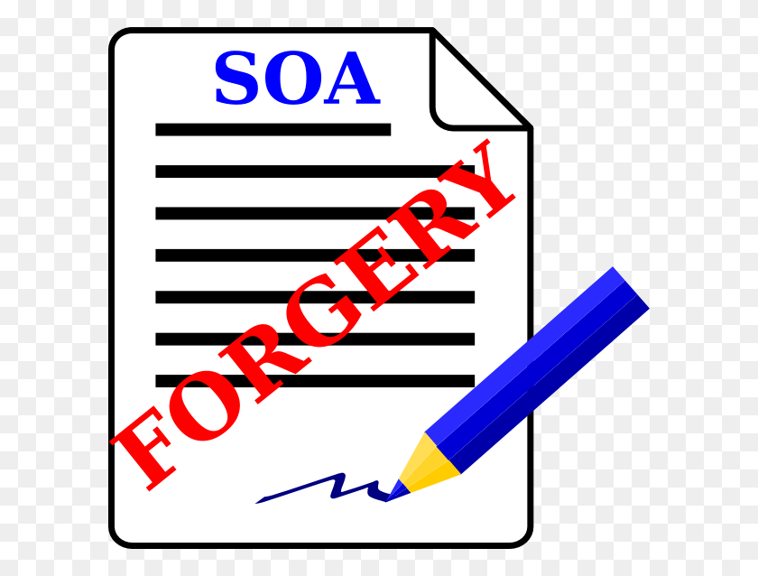 600x578 Document With Forgery Stamp Clip Art - Stamp Clipart