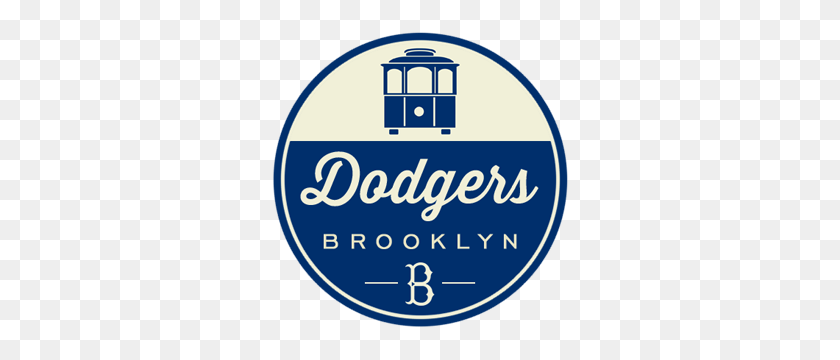 300x300 Dodgersrooklyn - Logotipo De Los Dodgers Png