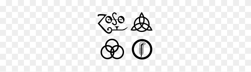 200x181 Does Anyone Have Any Additional Info On The Led Zeppelin Symbols - Led Zeppelin Logo PNG