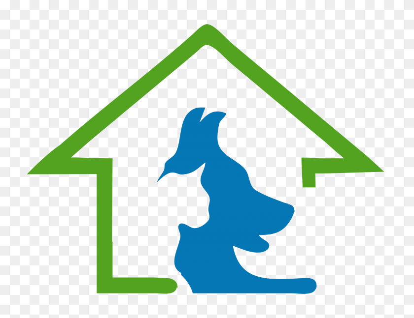 2400x1807 Dog And Cat House Icons Png - Dog And Cat PNG