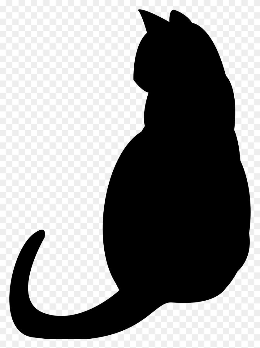 1752x2392 Dog And Cat Silhouette Clip Art Free Hunting Clipart Outline - Cat And Dog Silhouette Clipart