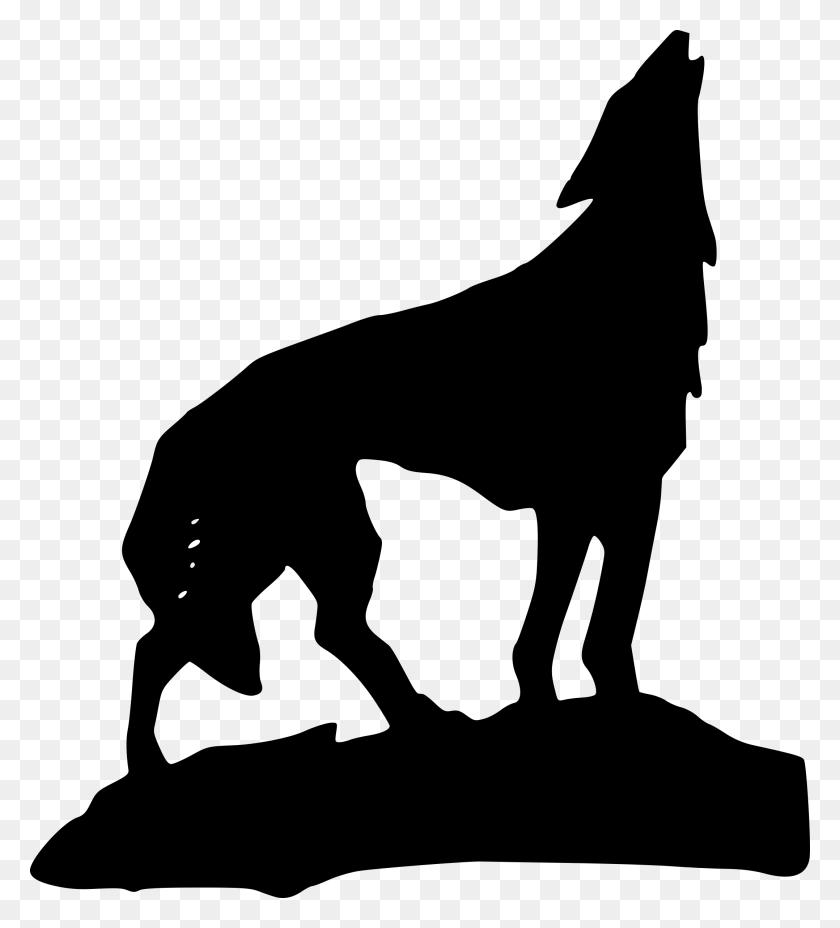 2156x2400 Dog Aullido Howl Clip Art - Dog Love Clipart