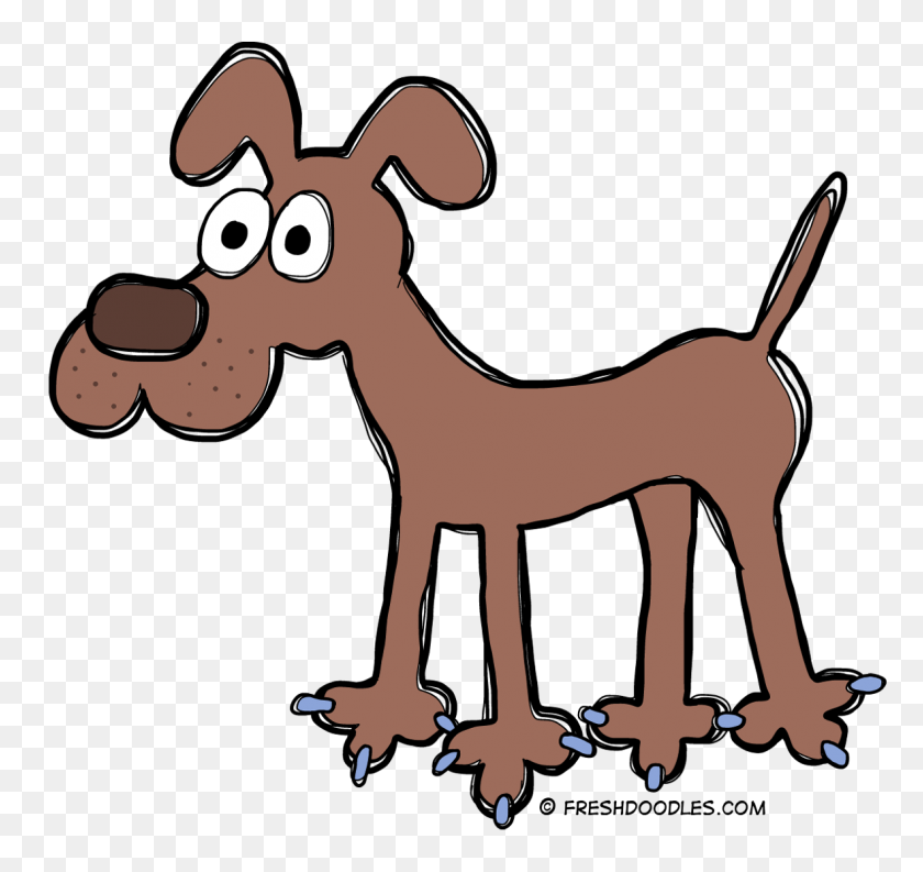 1181x1110 Dog Clip Art Dog Cartoon Illustrations Sketches - Mat Clipart