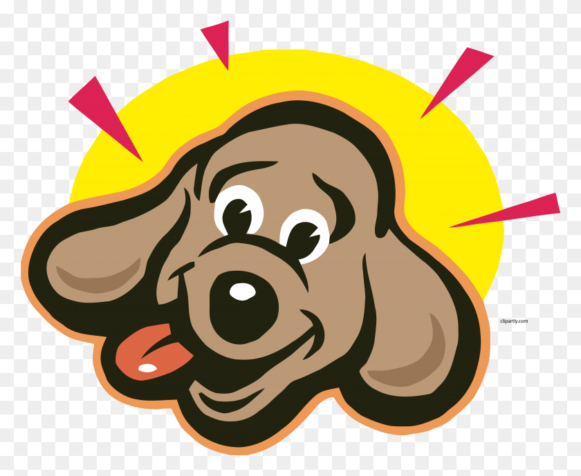 5177x4180 Dog Clipart - Dog Face PNG