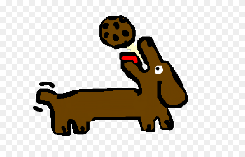 640x480 Dog Clipart Cookie - Dachshund Clipart