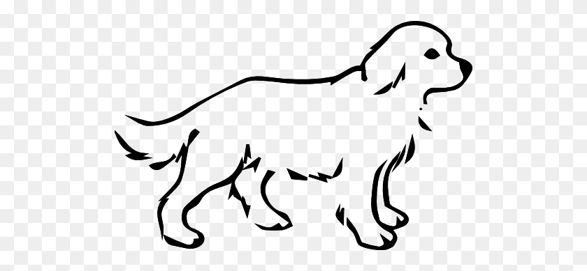 512x329 Dog Cliparts - Free Dog Clipart Black And White