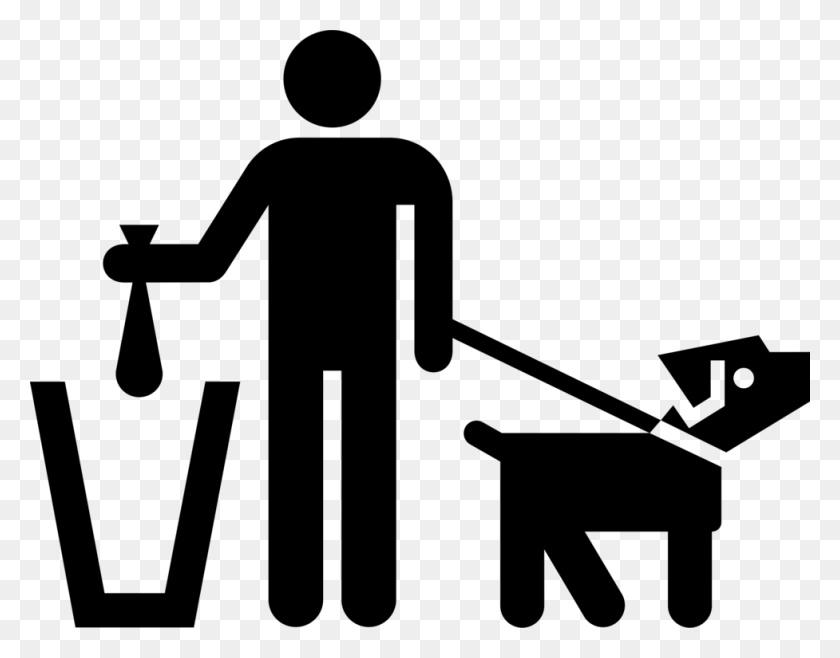 977x750 Dog Computer Icons Pet Waste Symbol - Waste Clipart