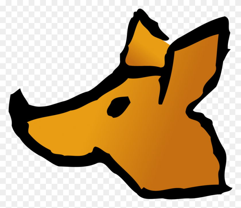 881x750 Dog Computer Icons Red Fox - Red Fox Clipart