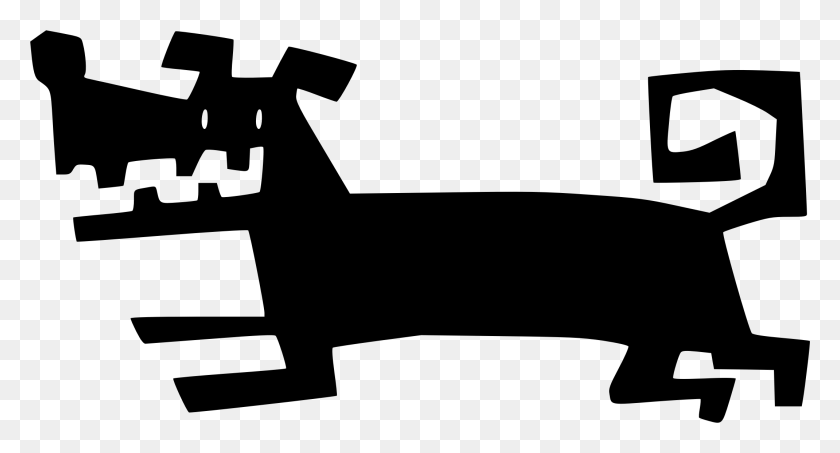 2140x1080 Собака Рисунок Кора Псовые Картинки - Собака Лай Клипарт
