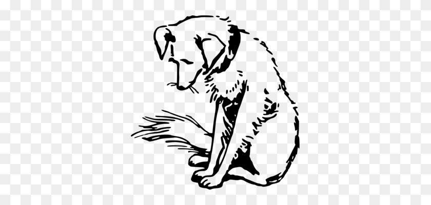 329x340 Dog Drawing Line Art Computer Icons - Mean Cat Clipart