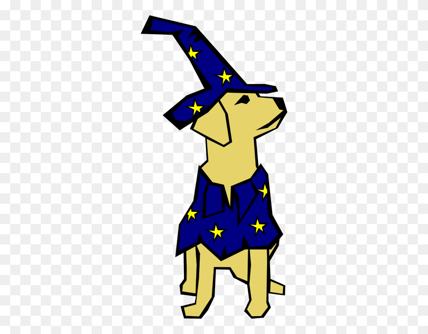 288x596 Dog Drawn With Straight Lines - Wizard Clipart