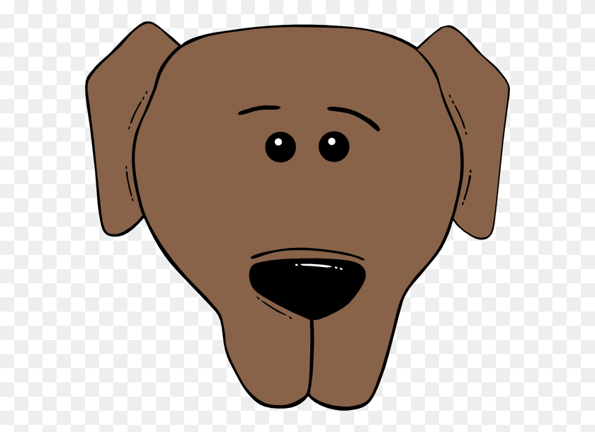 600x550 Dog Face Cartoon Png, Clip Art For Web - Dog Cartoon Clipart