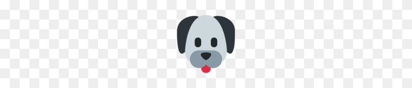 120x120 Dog Face Emoji - Pug Face PNG