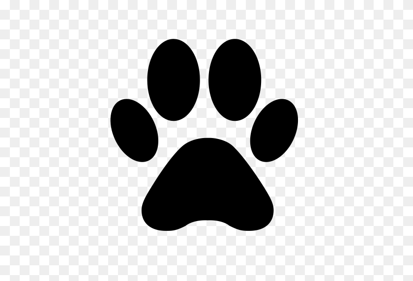 512x512 Dog, Foot Prints, Footprint Icon With Png And Vector Format - Footprint PNG
