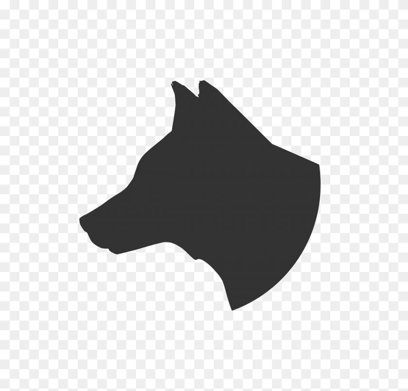2400x2294 Dog Head Profile Icons Png - Dog Vector PNG