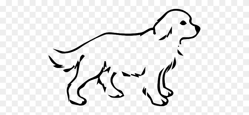 512x329 Dog Images Clip Art - Dog Outline Clip Art