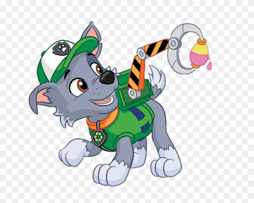 682x614 Dog Like Mammal Clipart Dog Rocky Png Transprent Png - Paw Patrol Characters Clipart