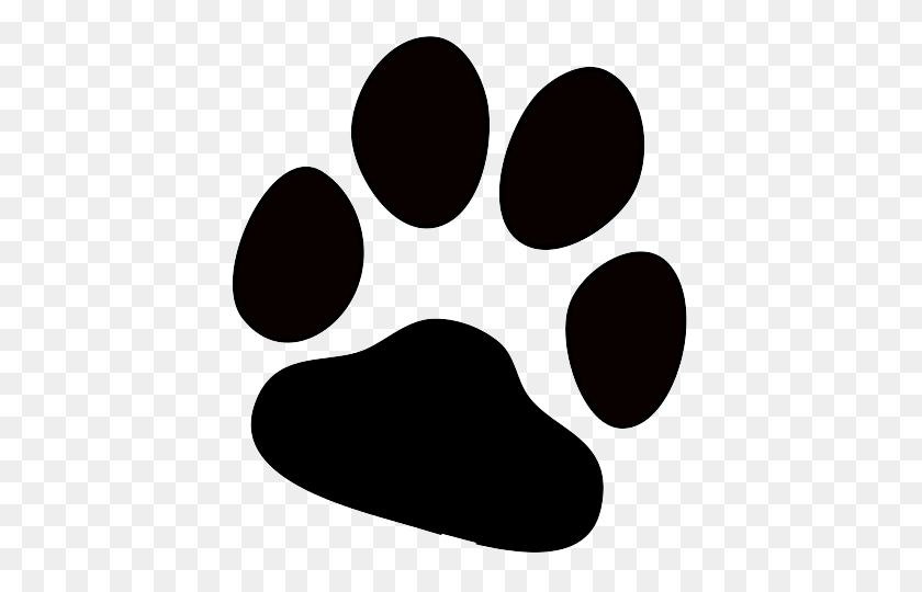 455x480 Dog Paw Print Transparent Png - White Background PNG