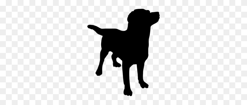 246x297 Dog Silhouette Clip Art - Puppy Dog Clipart