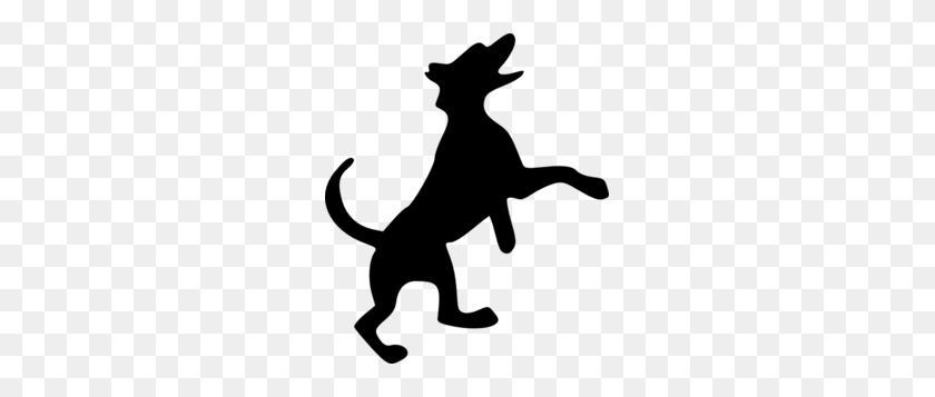 255x297 Dog Silhouette Cliparts - Cat Clipart Silhouette