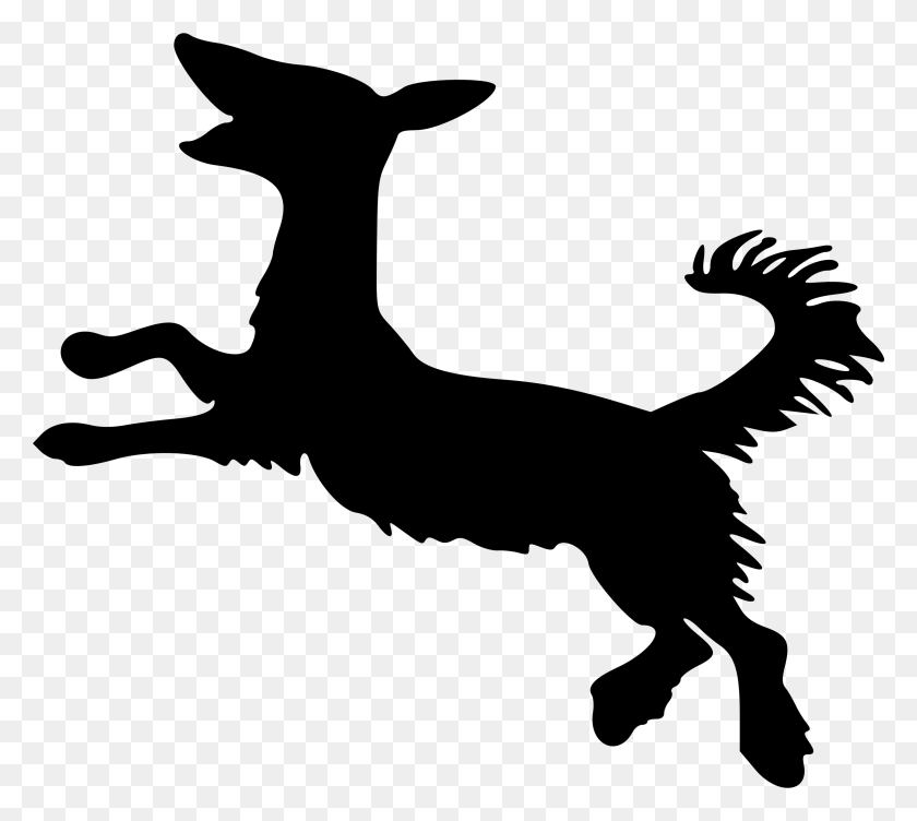 2400x2132 Dog Silhouette Icons Png - Dog Silhouette PNG