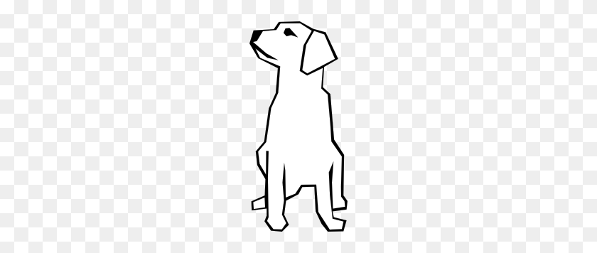 138x296 Dog Simple Drawing Clip Art Cutepics - Labrador Clipart