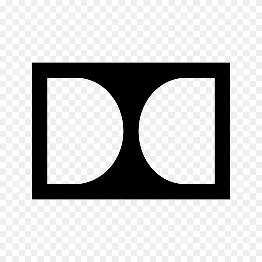 1600x1600 Значок Dolby Digital - Логотип Dolby Digital Png