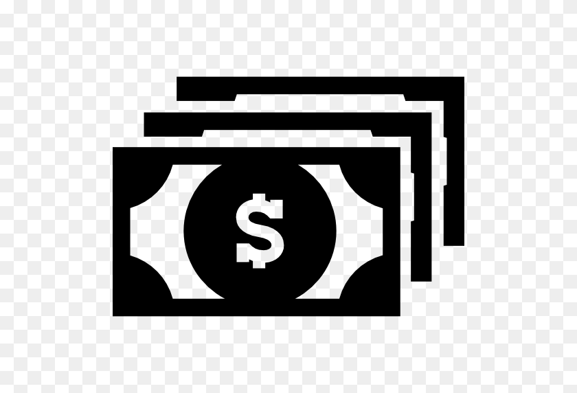 512x512 Dollar, Bill, Bills, Dollars, Value, Business, Commercial, Money - Dollar Bill PNG