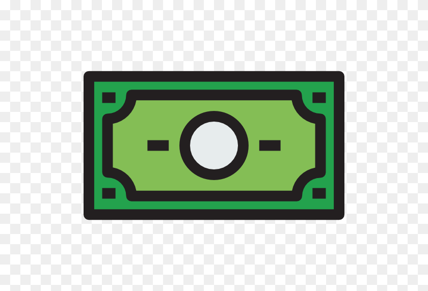 512x512 Dollar Bill Icon Png Png Image - Dollar Bill PNG