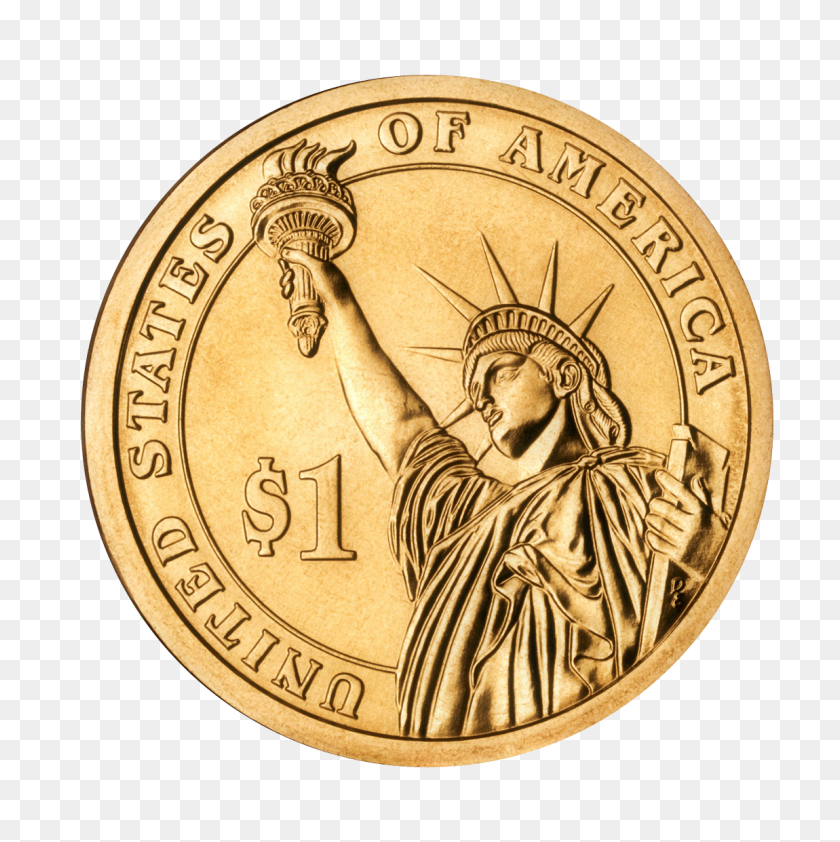1150x1153 Dollar Coin Png Image - Coin PNG