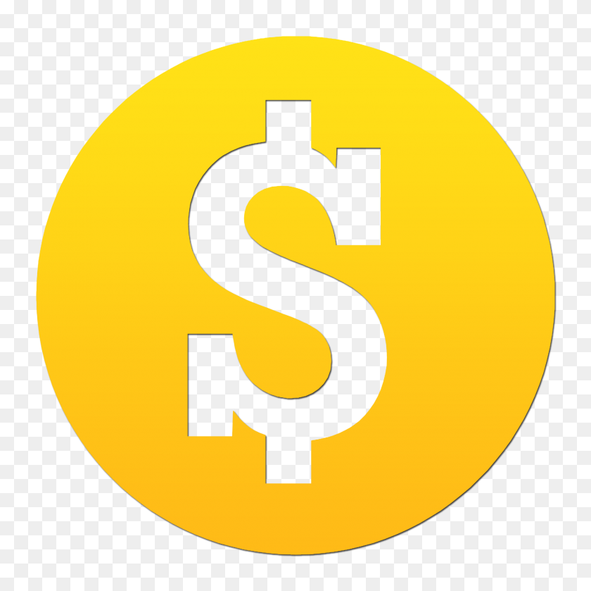 2000x2000 Dollar Icons - Money Symbol PNG