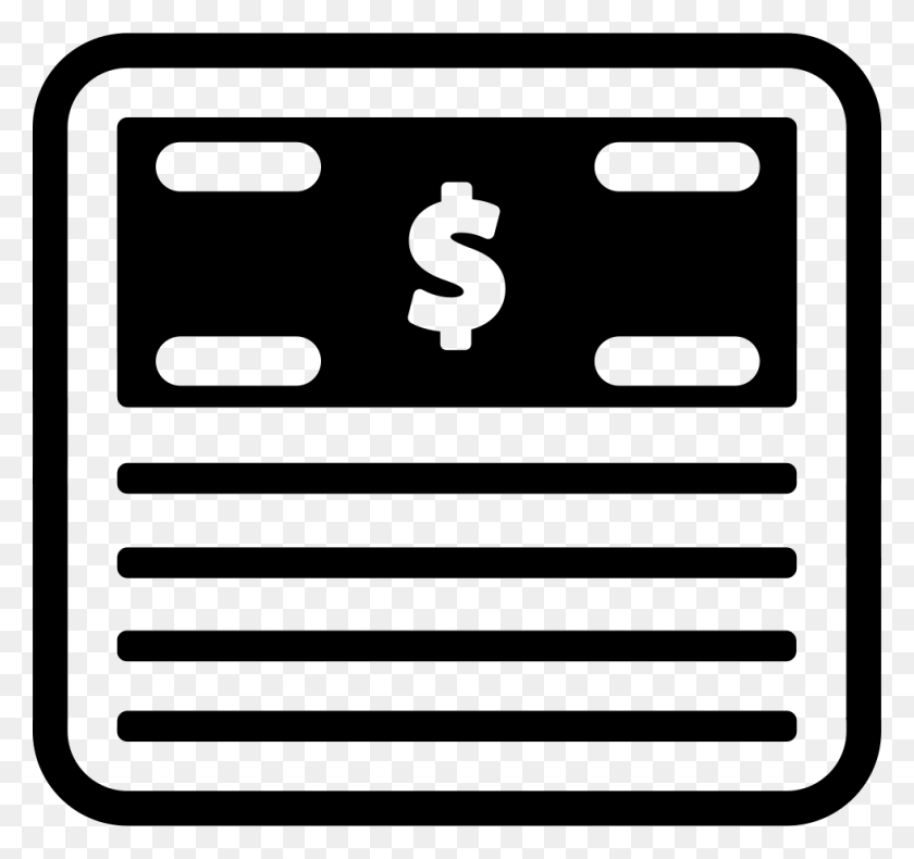 980x918 Dollar Paper Bills Stack Png Icon Free Download - Stack Of Papers PNG