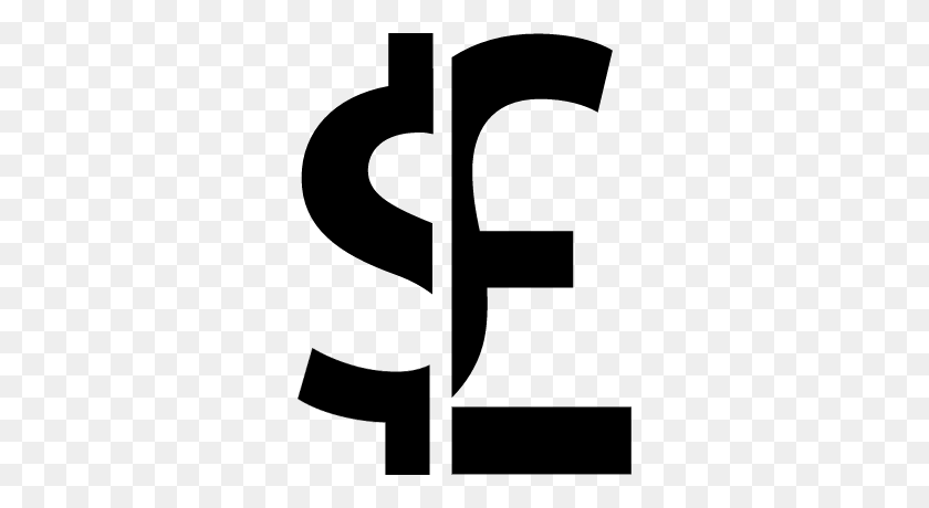 400x400 Dollar Pound Currencies Money Symbol Free Vectors, Logos, Icons - Money Symbol Clip Art