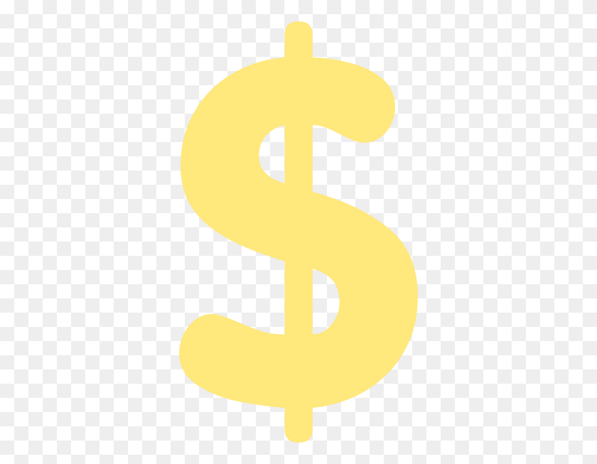 336x593 Signo De Dólar Clipart - Signo De Dólar Clipart Png