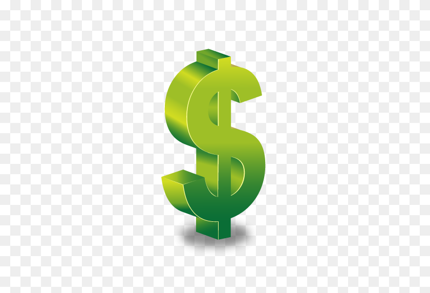 512x512 Dollar Sign Png, How Much Is My Home Worth - Dollar Signs PNG
