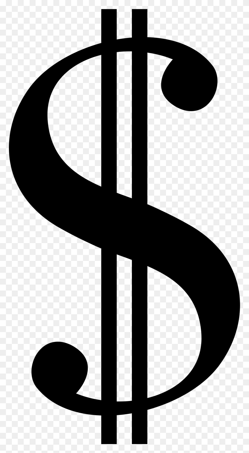 1214x2286 Dollar Sign Serif Icons Png - Dollar Sign Icon PNG