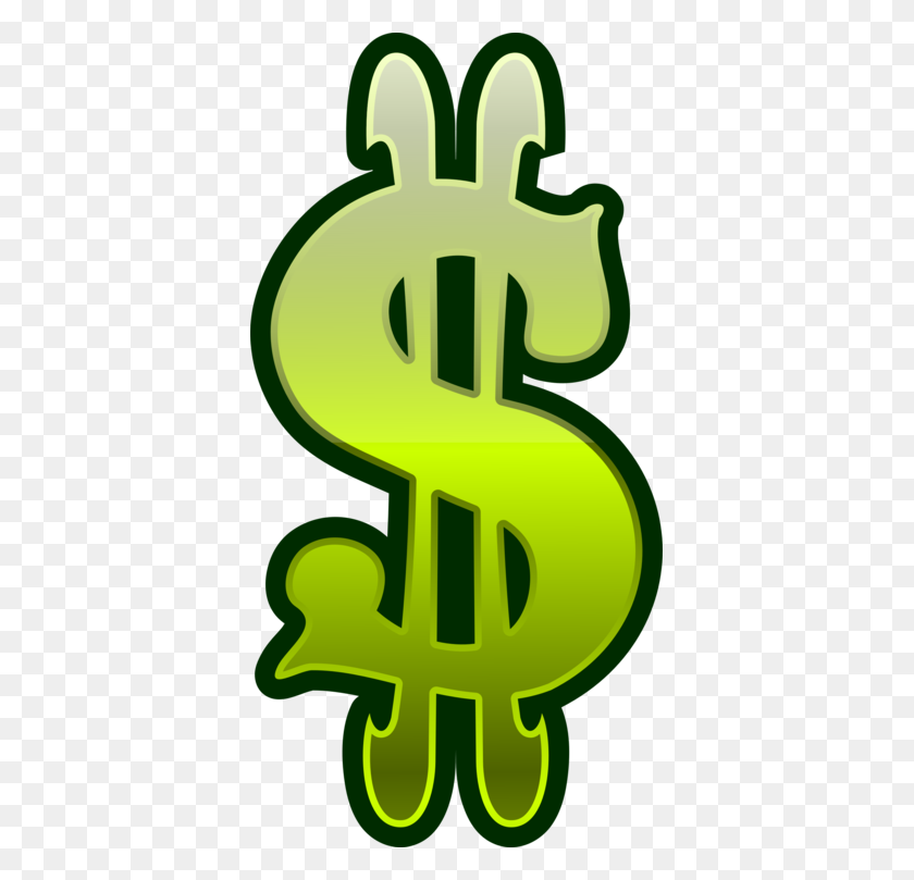 379x749 Dollar Sign United States Dollar Money Currency Symbol Free - Money Symbol Clip Art