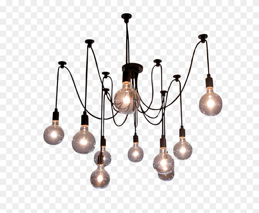 632x632 Dolomedes Pendant Lamp - Hanging Lights PNG