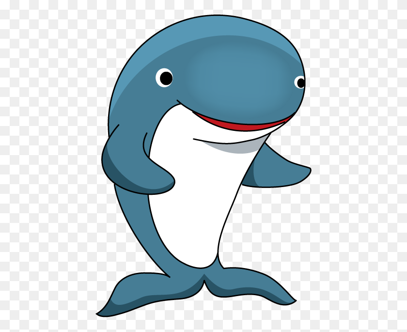 446x625 Дельфин Клипарт Млекопитающее - Картинки Дельфин