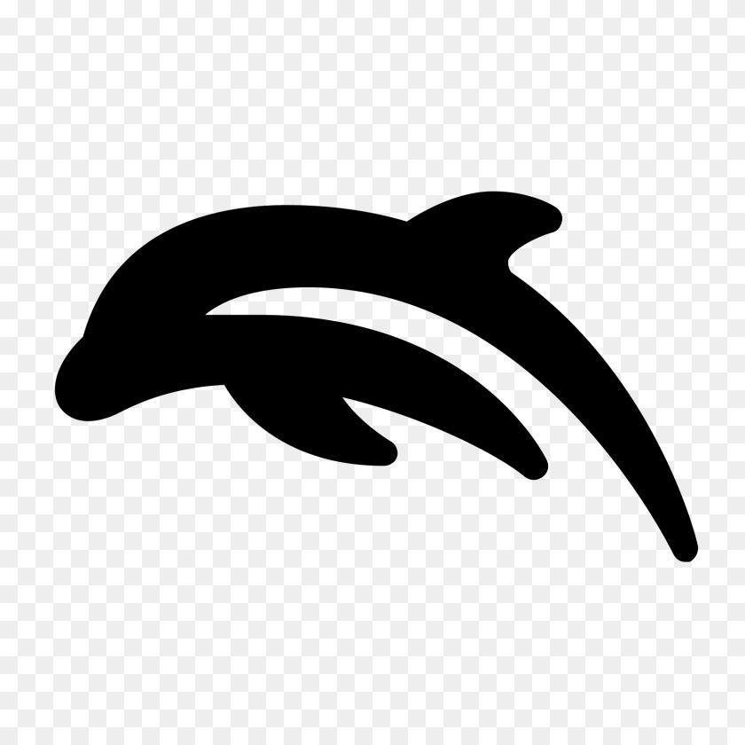 1600x1600 Dolphin Emulator Filled Icon - Dolphin PNG