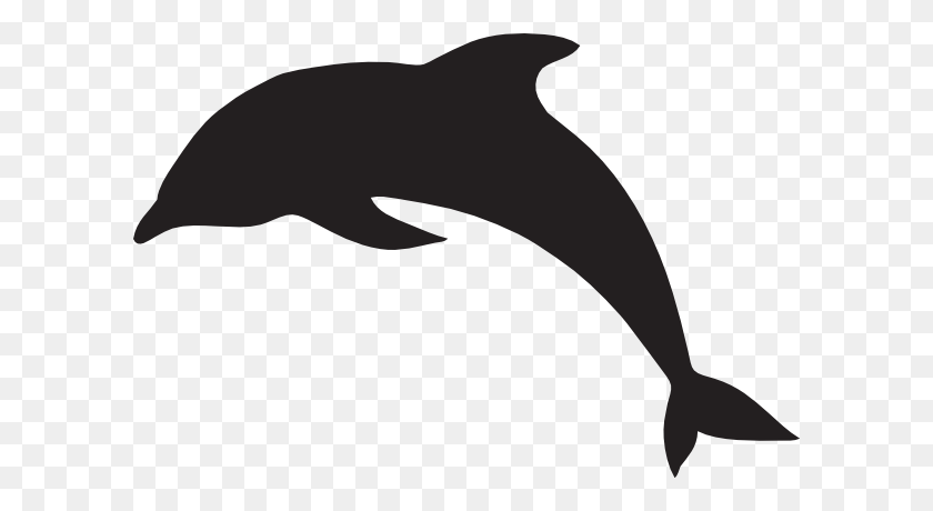 600x400 Dolphin Outline - Miami Dolphins Clipart