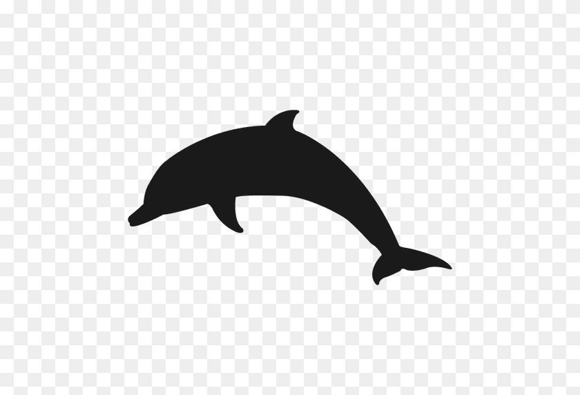512x512 Dolphin Silhouette - Dolphins Logo PNG
