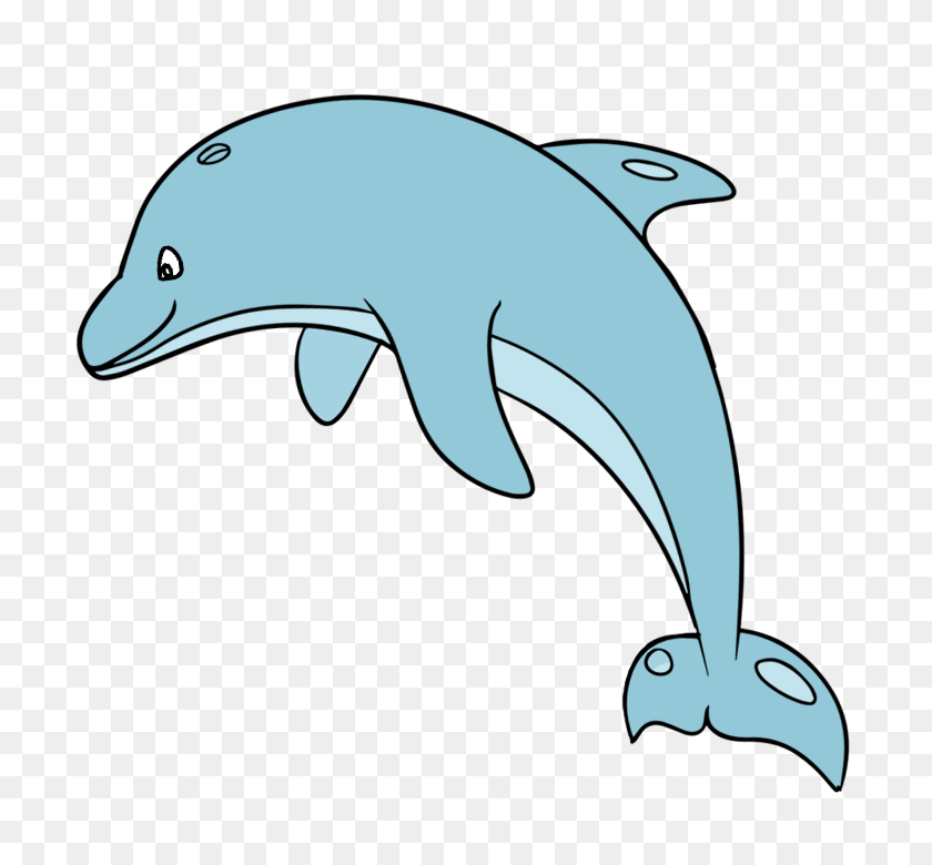 750x720 Dolphines Clipart Spinner Dolphin - Spinner Clipart