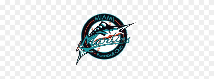 252x252 Concepto De Los Marlins De Miami De Dolphinmanatee - Logotipo De Los Marlins De Miami Png