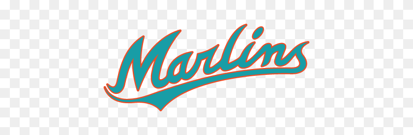 432x216 Концепция Майами Марлинс Дельфинов - Логотип Майами Марлинс Png
